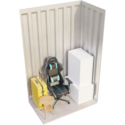 A 15 SQ FT storage unit